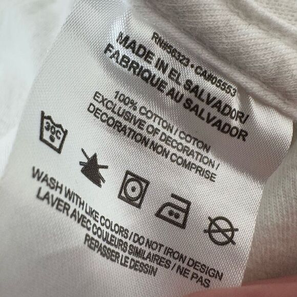 Nike Short Sleeve White T-Shirt Men’s Size XL 100% Cotton Essential - Picture 10 of 12